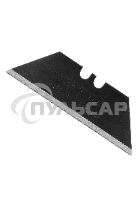 Лезвия Denzel 19 мм, сталь SK5 - 0,6 мм, трапециевидные, 5 штук