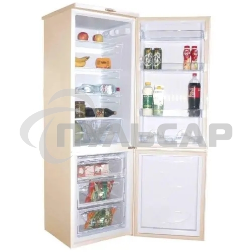 Холодильник DON R-291 Z золотой песок двухкамерный 225/101л морозилка снизу