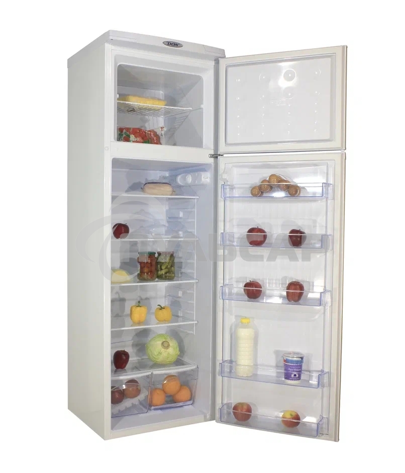 Холодильник DON R-236 B белый двухкамерный 250/70л морозилка сверху