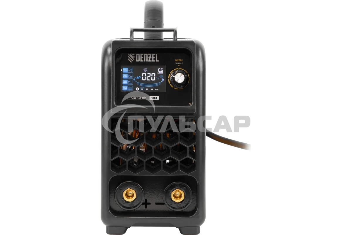 Аппарат инвертор. дуговой сварки SDM-160 Top, 160 А, ПВ 80% Denzel