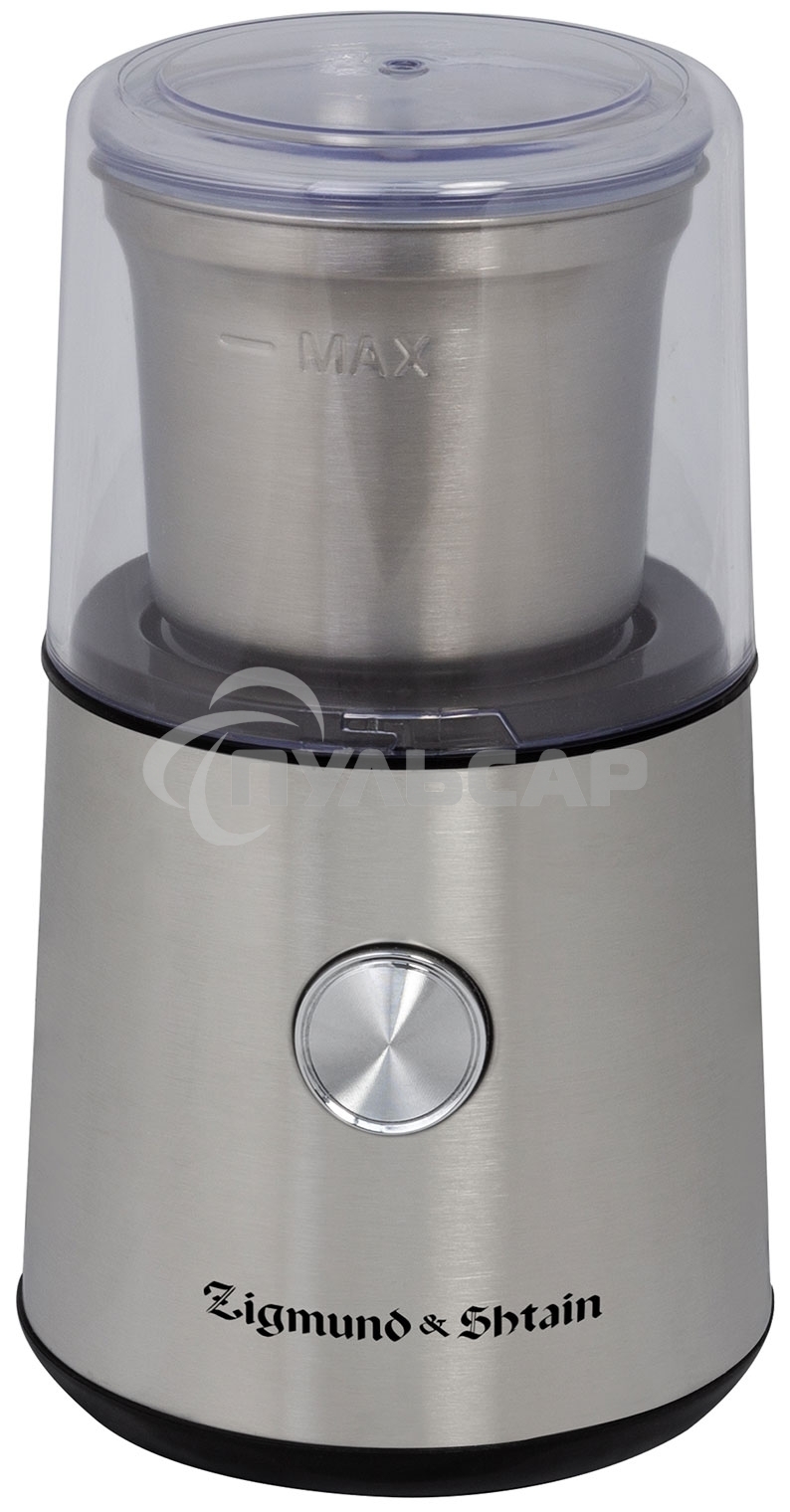 Кофемолка Zigmund & Shtain ZCG-10 250 Вт, 85 г, нержавеющая сталь