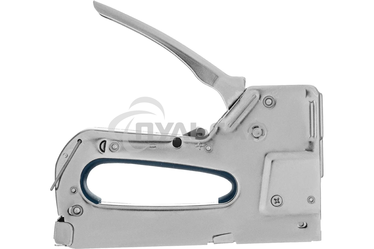 Степлер мебельный СИБРТЕХ, металлический, регулируемый, тип скобы 53, 4-14 мм СИБРТЕХ 40101