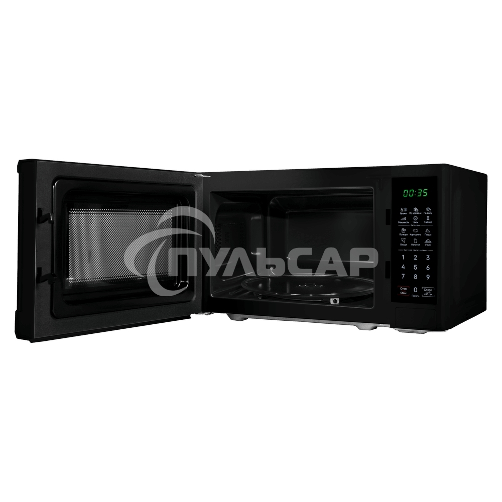 Микроволновая печь MAUNFELD MFSMO720EB07 черный, 20 л, 700 Вт, переключатели - сенсор