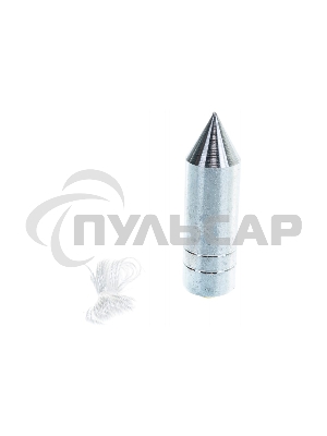 Отвес Matrix цилиндрический, 300 г, шнур 5 м