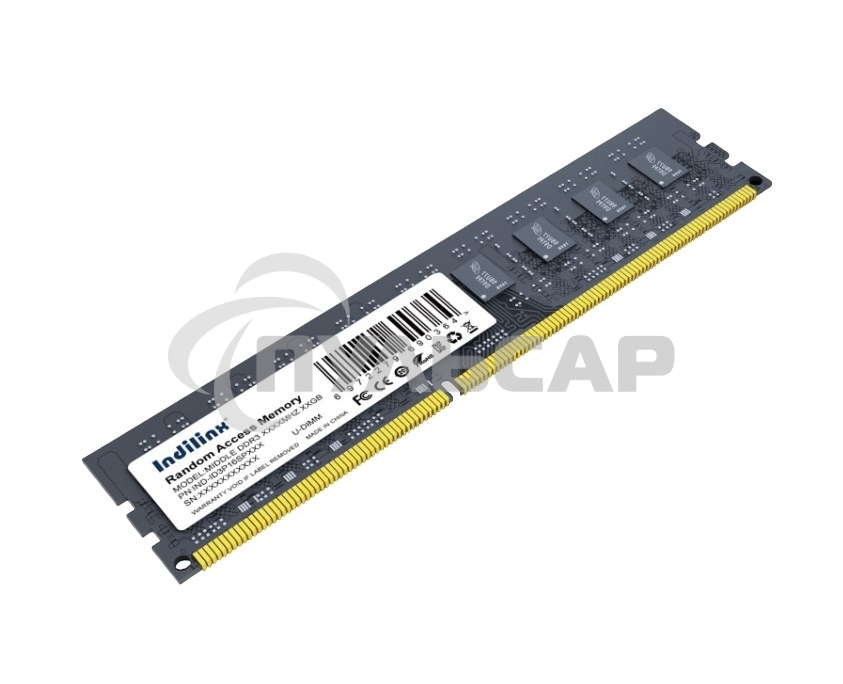 Оперативная память Indillinx, DDR3, 4Gb (1x4 Gb), 1600 MHz, CL11, DIMM