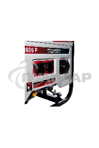 Электрогенератор бензиновый Ресанта БГ 8000 Р, 7 кВт, 66 дБ, 70.9 кг