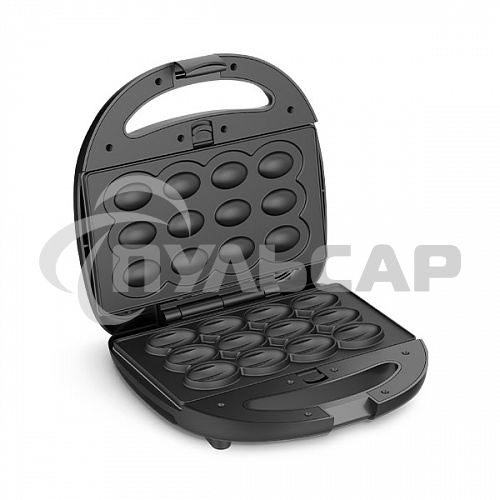 Прибор для выпечки BQ ST2001 черный, 4 in 1. MultiChef, 800 Вт, многофункциональный прибор 4 в 1, 4 пары панелей в комплекте: гриль, венские вафли, сэндвич, орешки, антипригарное покрытие панелей Non-Stick PRO, равномерный нагрев, вертикальное хранение, о