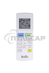 Блок внутренний сплит-системы Ballu BSGRI/in-24HN8_22Y инвертор, 24000 BTU, 61 м², 34 дБ, охлаждение, обогрев, осушение, белый