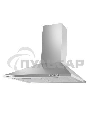 Вытяжка каминная HOMSair Delta 60 нержавеющая сталь, 60 см, 600 куб. м/ч, 47 дБ