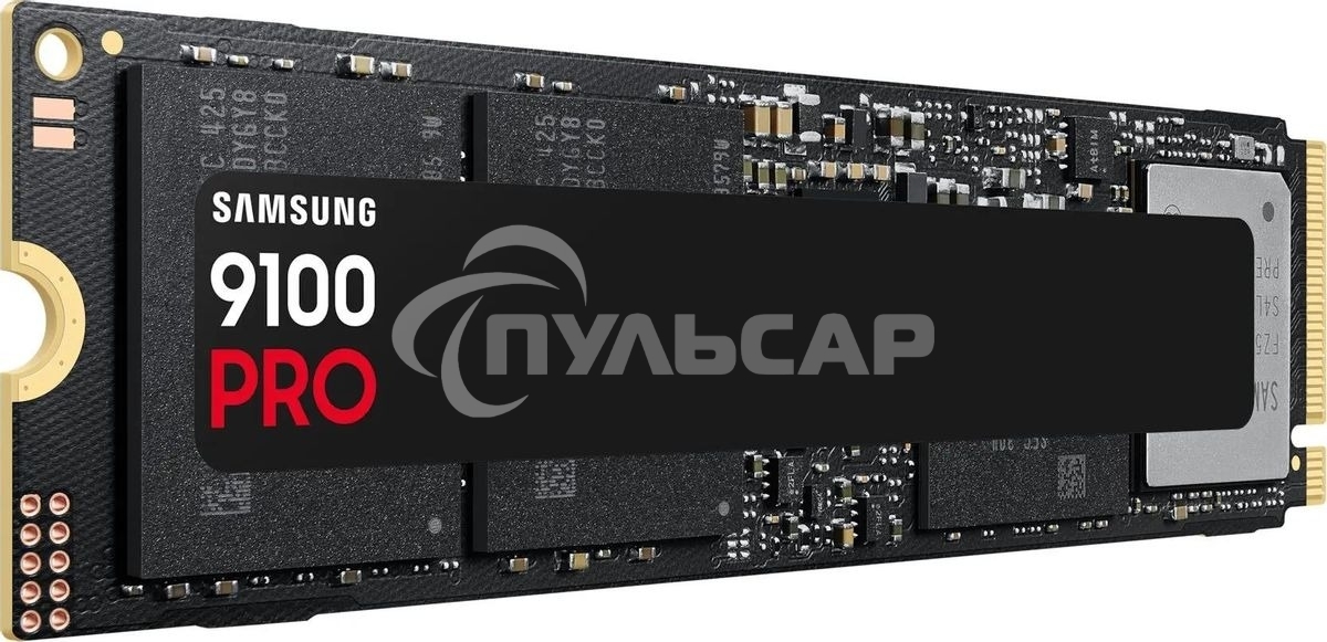 Накопитель SSD 4Tb Samsung 9100 PRO, M.2, PCI-E 5.0 x4, TLC 3D NAND R/W - 14800/13400 Mb/s