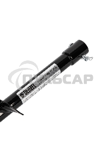 Шнек для грунта Denzel ER-100, диаметр 100 мм, длина 800 мм, соединение 20 мм, съемный нож