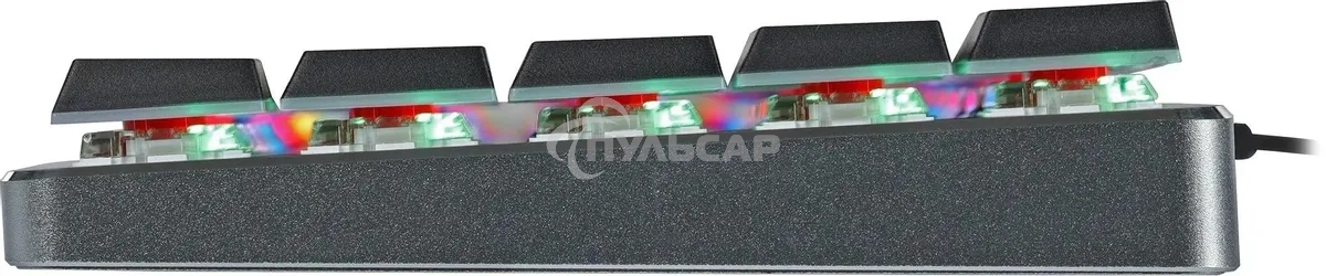 Клавиатура проводная Acer OKW302 (ZL.KBDCC.01C), USB, серебристый