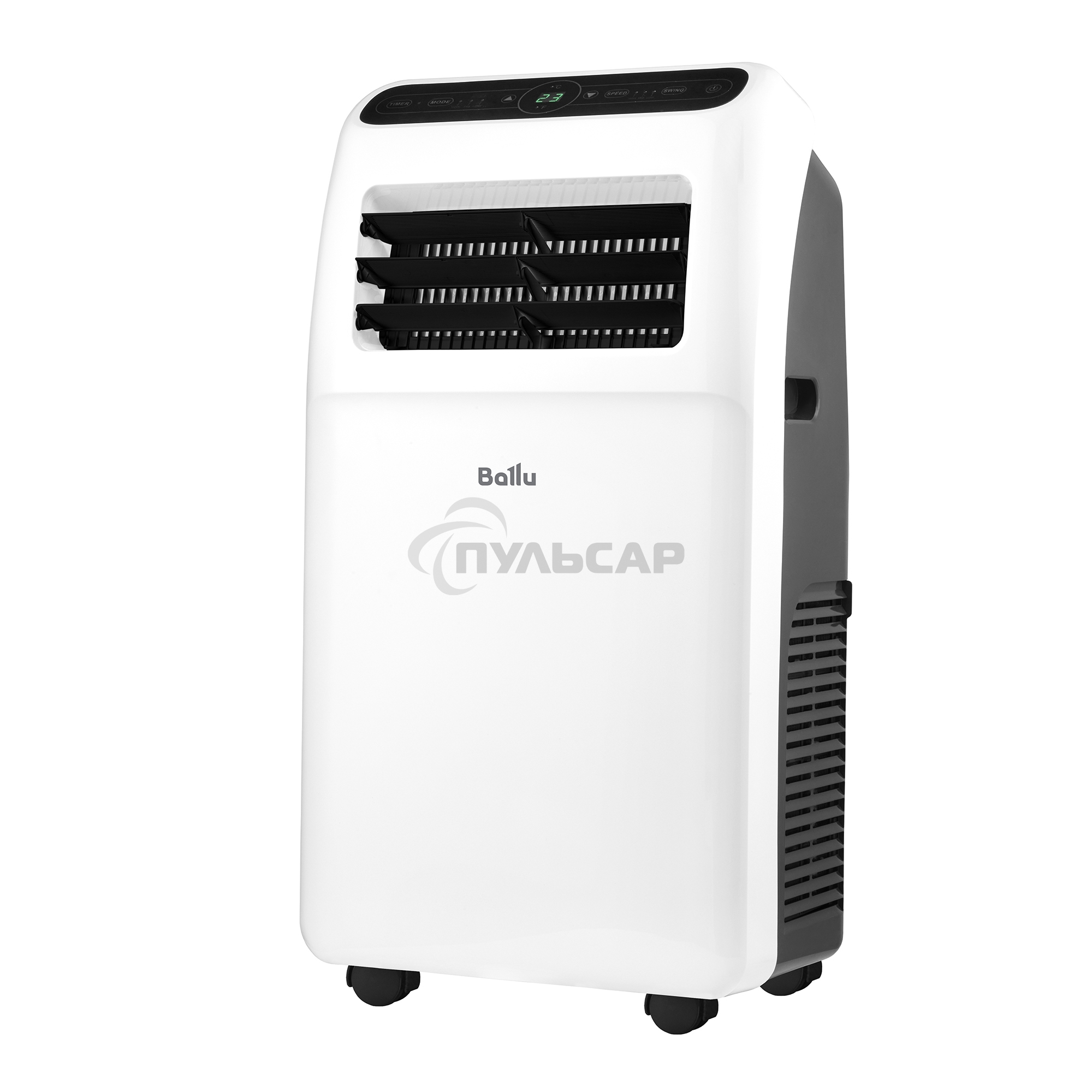 Кондиционер мобильный Ballu Aura BPAC-09 CP/N1_24Y 9000 BTU, 24 м², 50 дБ, охлаждение, осушение, белый