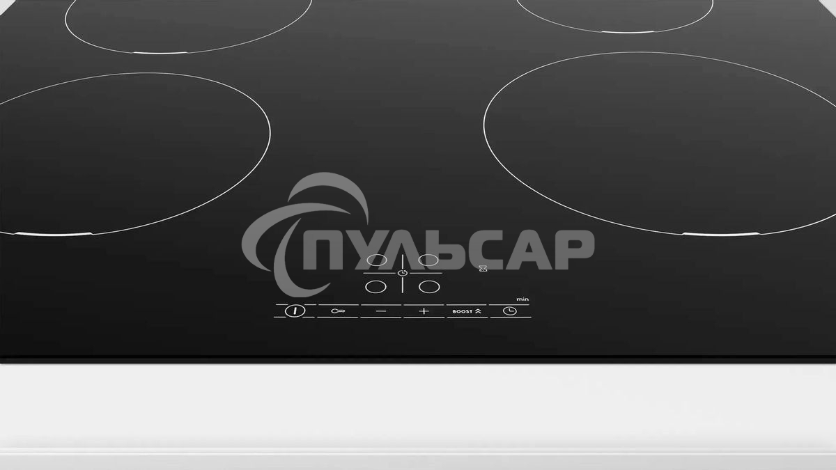 Индукционная варочная панель Bosch Serie 4 PUE611BB5E, индукционные, независимая, черный