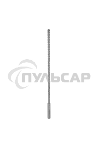 Бур по бетону Denzel цельная крестовая пластина, 8x315 мм, SDS PLUS