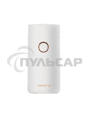 Кофемолка Polaris PCG-2014 (200вт,50гр. пластик) белый