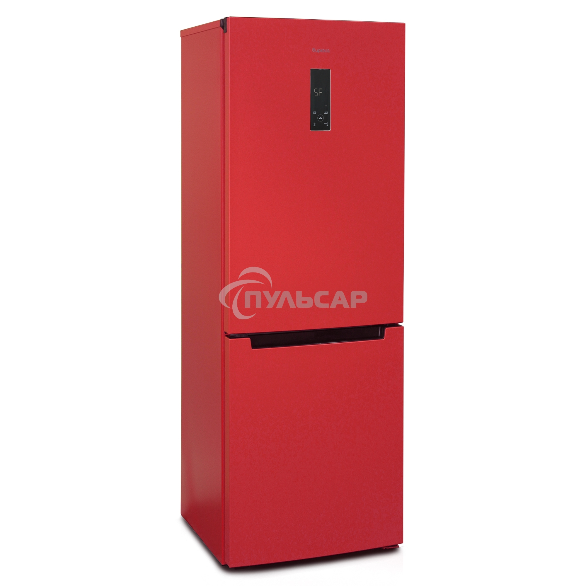 Холодильник Бирюса B-H920NF красный двухкамерный 210/100 л морозилка снизу, No Frost