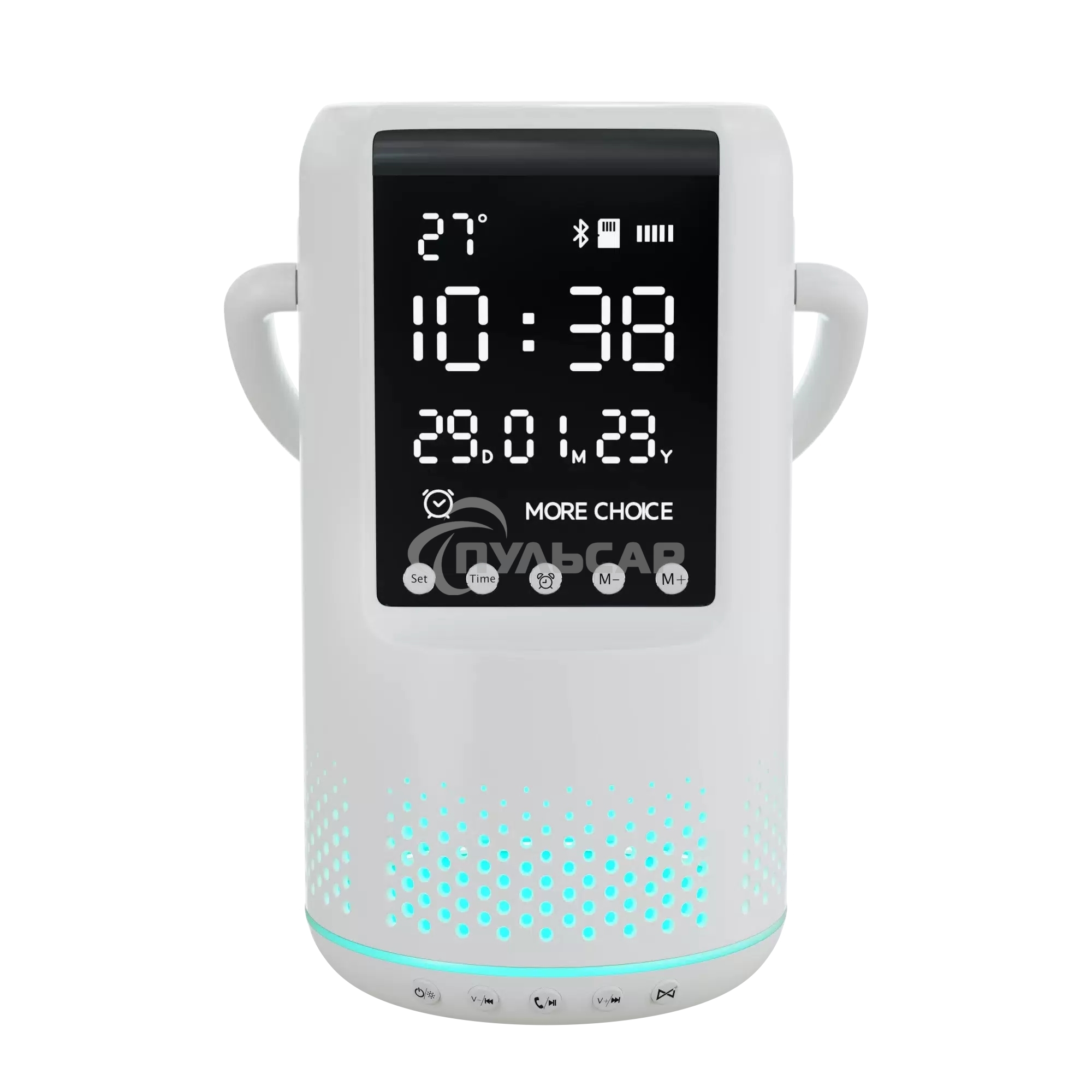 Колонка портативная MORE CHOICE (4610196406898) BS25 белый