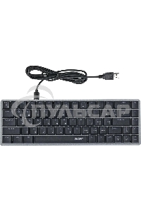 Клавиатура проводная Acer OKW302 (ZL.KBDCC.01C), USB, серебристый