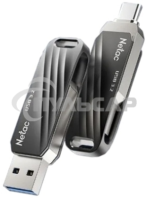 Флешка USB Netac US11 32 Gb USB 3.0+TypeC Dual Flash