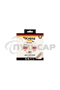 Диск алмазный отрезной сплошной 115x22.2 мм Kranz 