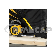 Рулетка 5м х 19мм, двухкомп. корпус, кнопка-пауза Denzel