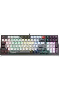 Клавиатура беспроводная механическая A4Tech Bloody WS98 USB черный/серый (WS98)