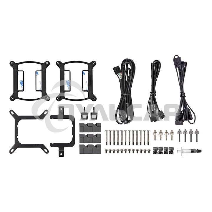 Система водяного охлаждения Thermaltake TH360 V2 Ultra ARGB Soc-AM5/AM4/1200/1700/1851 черный 4-pin 25.8dB Al+Cu LCD Ret (CL-W384-PL12SW-A)