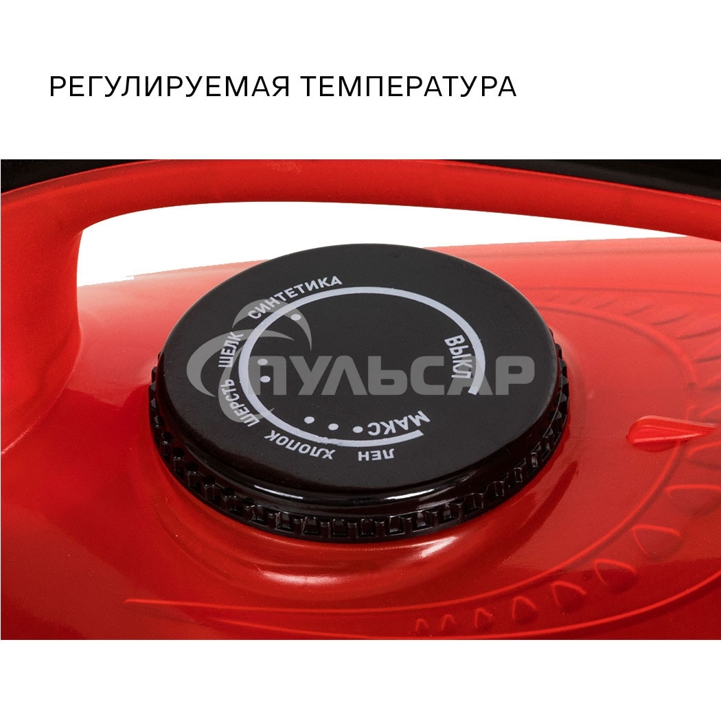 Утюг SUPRA IS-2421 2400Вт красный/черный