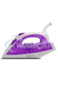 Утюг Maxvi SI1801 белый/фиолетовый
