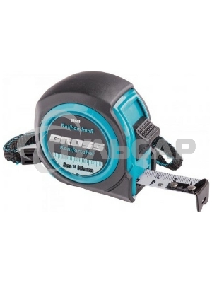 Рулетка GROSS 32561 komfortabel 5м х 19мм обрезиненный корпус