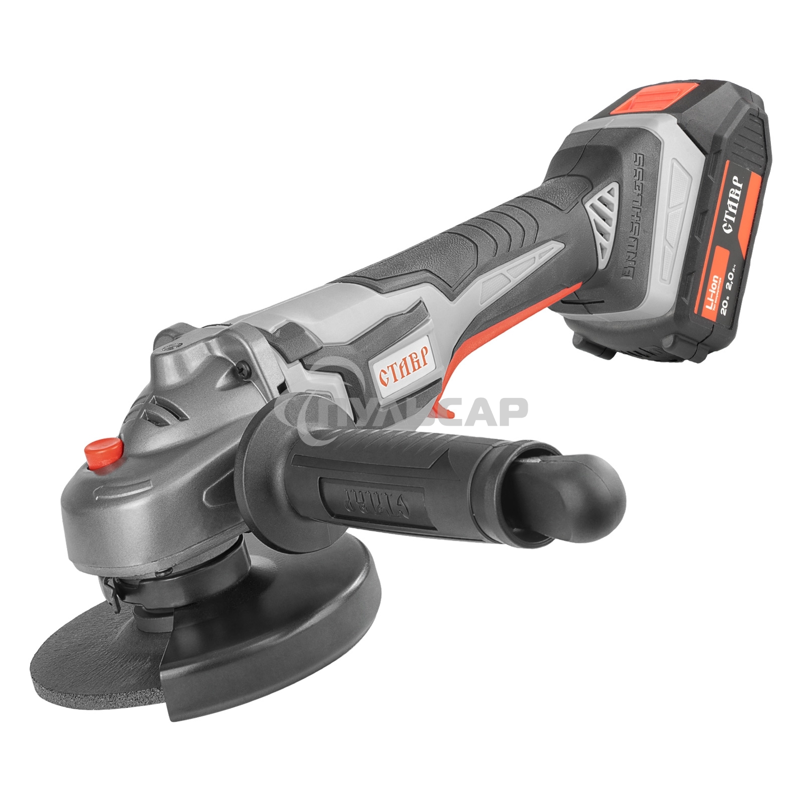 Машина шлифовальная угловая аккумуляторная Ставр МШУА-125/20Б