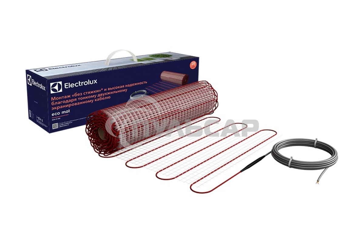 Теплый пол Electrolux EEM 2-150-3 основа кабеля суперпрочная арамидная нить kevlar