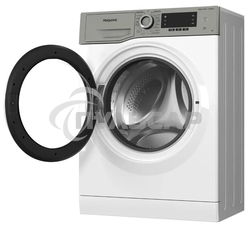 Стиральная машина Hotpoint NSD 6239 SVE RU белый, загр. фронтальная макс.: 6 кг 1200 об/мин класс: А