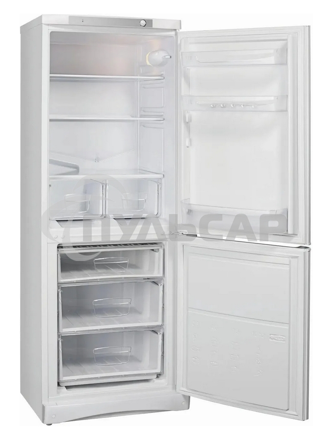 Холодильник Indesit ES 16 A белый двухкамерный 193/85л морозилка снизу, ручная разморозка