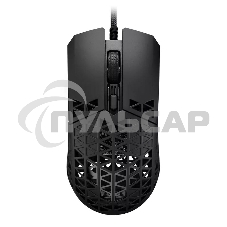 Мышь проводная ASUS TUF Gaming M4 Air черный, 16000 dpi, USB, кнопки - 6