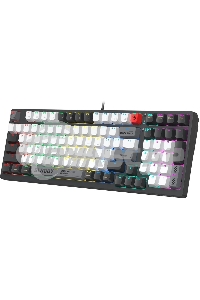 Клавиатура беспроводная механическая A4Tech Bloody WS98 USB черный/серый (WS98)