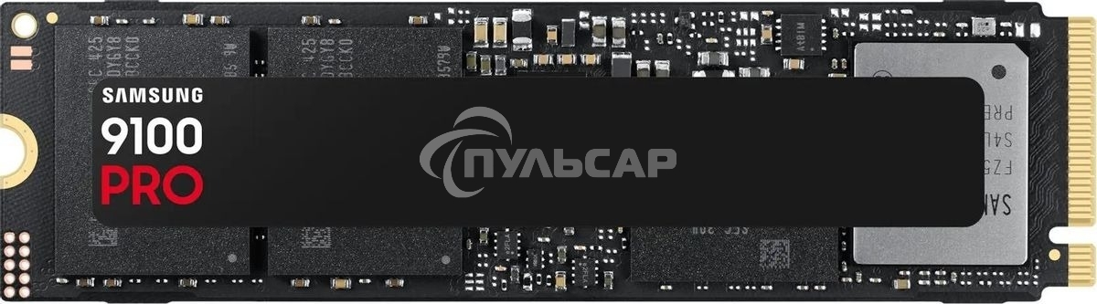 Накопитель SSD 4Tb Samsung 9100 PRO, M.2, PCI-E 5.0 x4, TLC 3D NAND R/W - 14800/13400 Mb/s