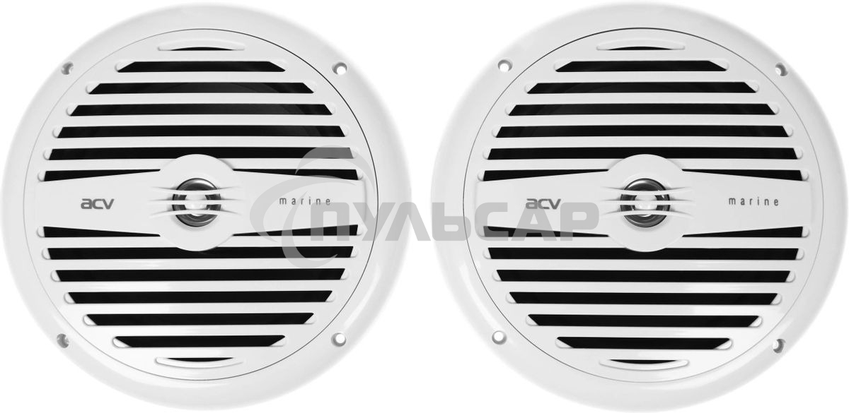 Колонки автомобильные ACV Marine MR802 80Вт 90дБ 20см (8дюйм) (ком.:2кол.) коаксиальные двухполосные