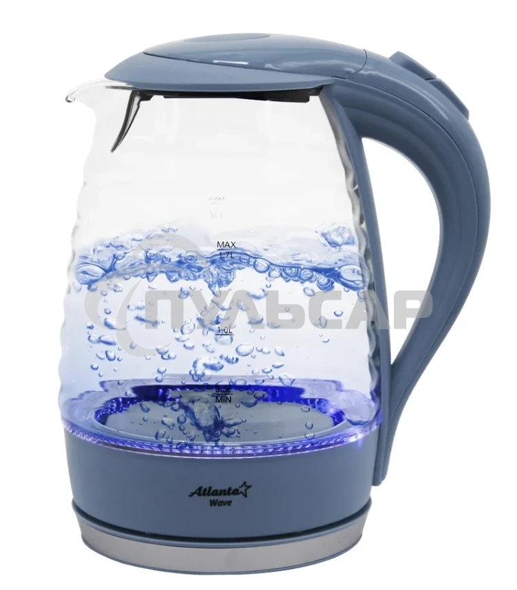 Чайник электрический ATLANTA ATH-2467 синий