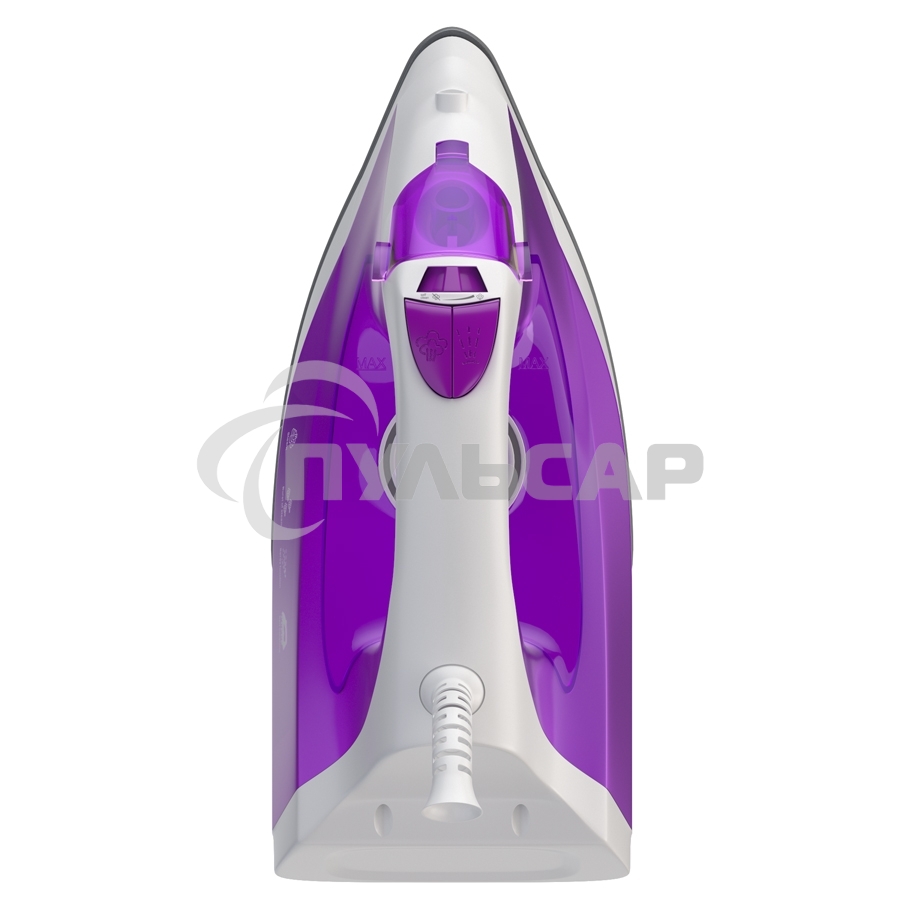 Утюг Maxvi SI1801 белый/фиолетовый