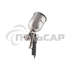 Краскопульт пневматический Matrix краскораспылитель пневмат. с верхним бачком v= 0.6л + сопла