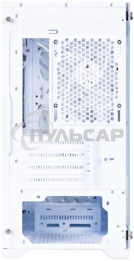 Компьютерный корпус 1STPLAYER TRILOBITE T5 ARGB белый / mATX / 4x120мм ARGB fans / T5-WH-4F7-W