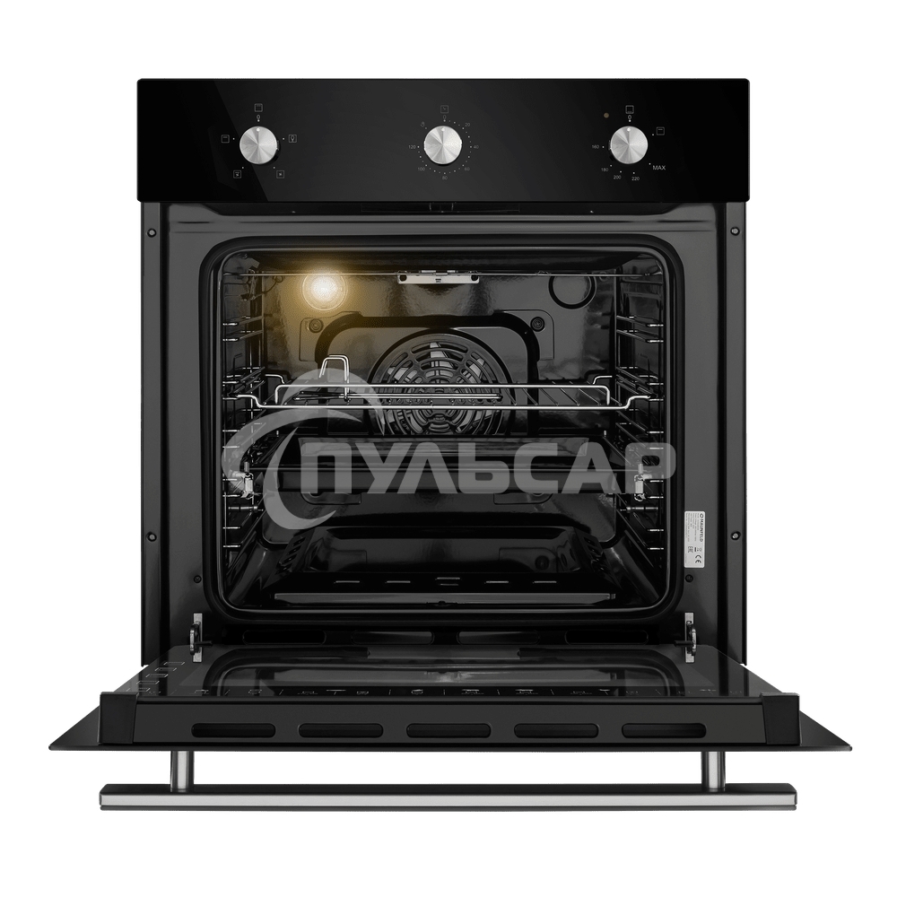 Шкаф духовой газоэлектрический Maunfeld EOGC604B Slim