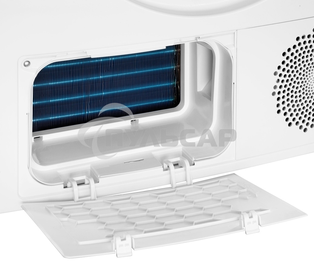 Сушильная машина MAUNFELD MFDM169WH белый, 9 кг, сушка - конденсационная, программ - 16, 59.5 x 84.5 x 64 см