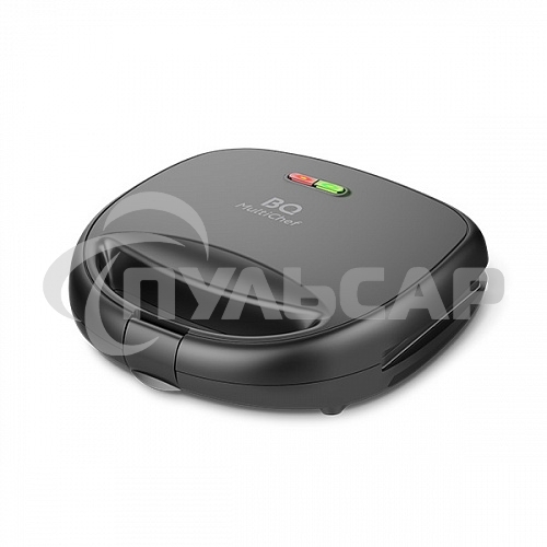 Прибор для выпечки BQ ST2001 черный, 4 in 1. MultiChef, 800 Вт, многофункциональный прибор 4 в 1, 4 пары панелей в комплекте: гриль, венские вафли, сэндвич, орешки, антипригарное покрытие панелей Non-Stick PRO, равномерный нагрев, вертикальное хранение, о