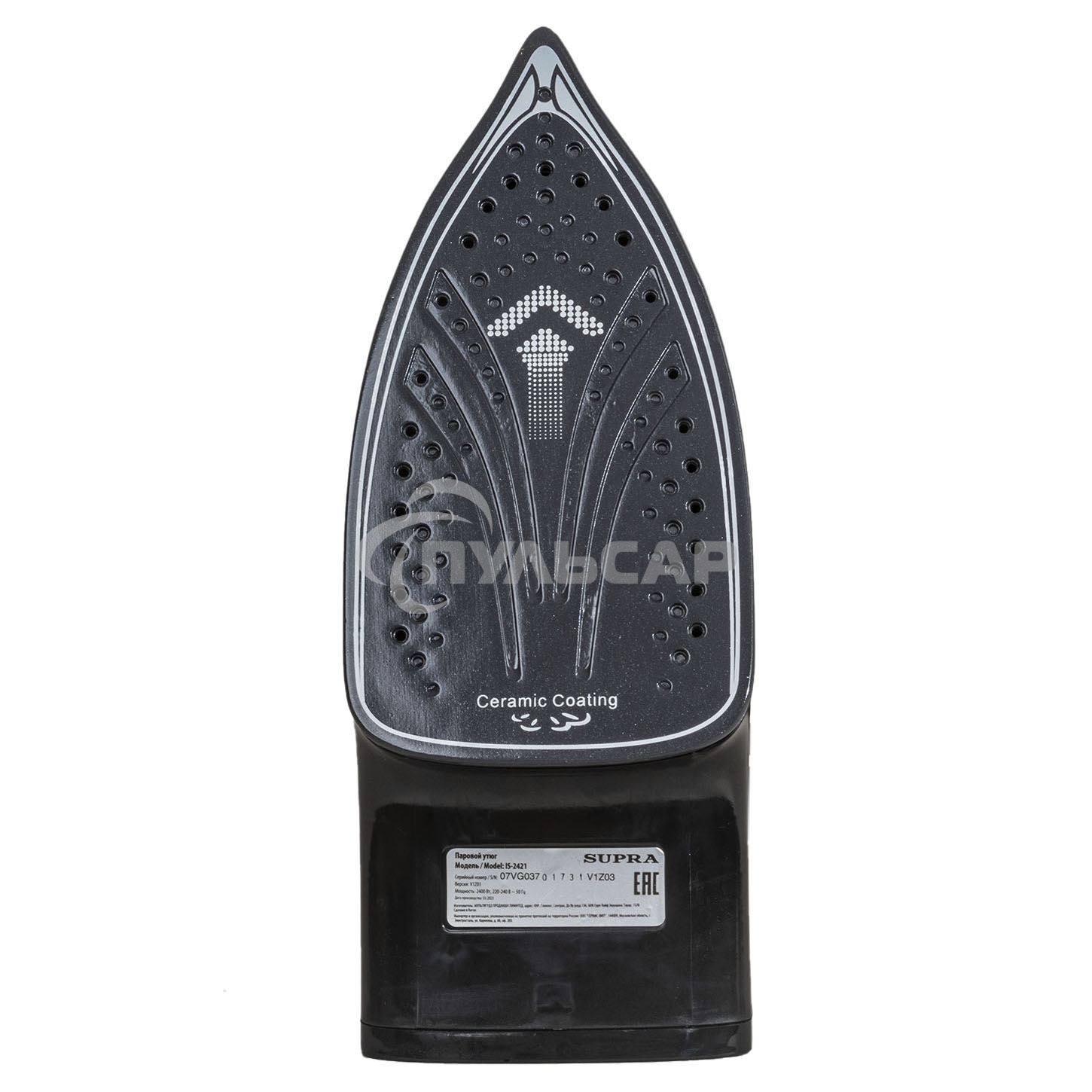 Утюг SUPRA IS-2421 2400Вт красный/черный