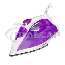 Утюг Maxvi SI1801 белый/фиолетовый