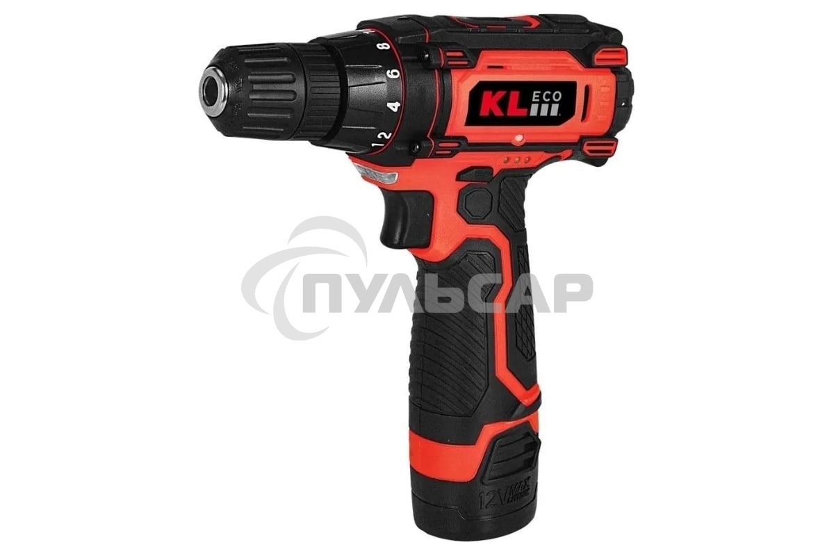 Шуруповерт аккумуляторный KLECO KE2213NM (19 Нм, акб. 12в/1,3А·ч-1шт.; ЗУ-1шт. бита-1шт.; уровень горизонт встроенный)