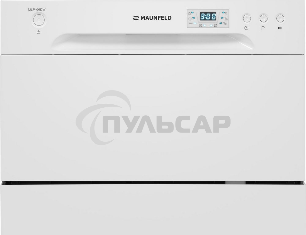 Встраиваемая посудомоечная машина Maunfeld MLP-06DW, белый, 44.8 см, 6 компл., 49 дБ, класс A+